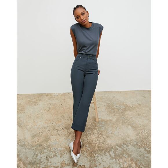 MM Lafleur Archie Cropped Jean Sz 4 - Picture 2 of 8